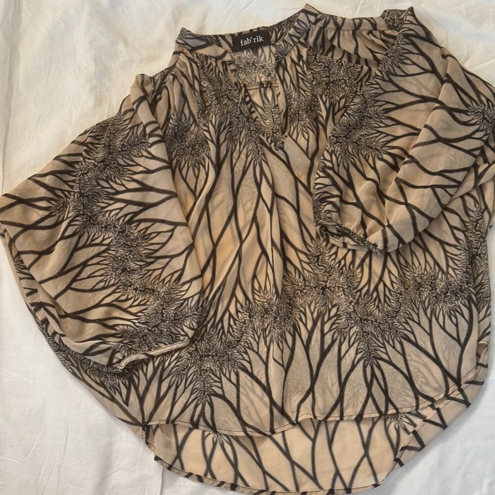 Dolman sleeve top